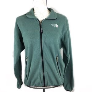 The North Face Turquoise Zip Up Jacket